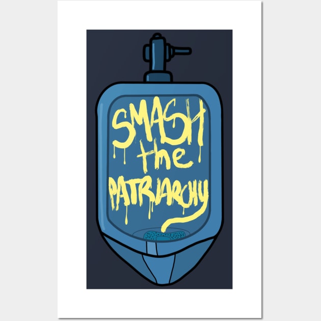 Smash The Patriarchy Wall Art by RawChromeDesign